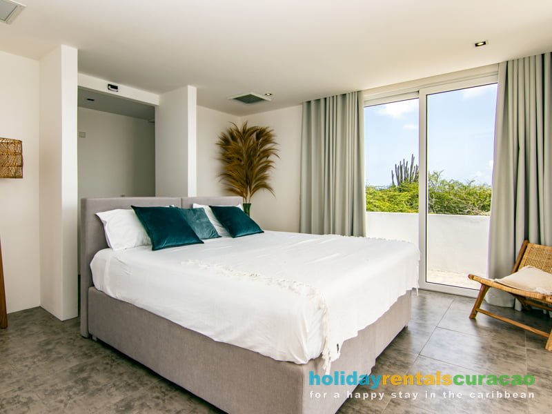 Schlafzimmer villa 362 Brakkeput Curacao