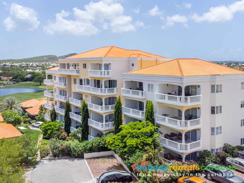 Apartments mit Blick auf den Golfplatz und das Meer Blue Bay Resort Curacao