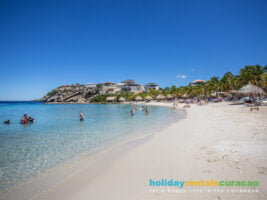 Blue Bay Beach Mit Weiße Sandstrand