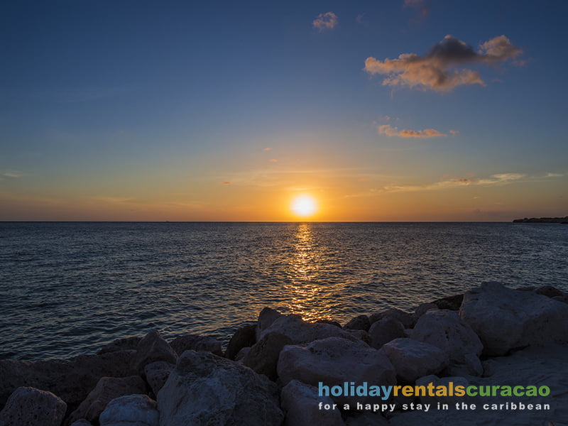 Toller Sonnenuntergang auf Curacao