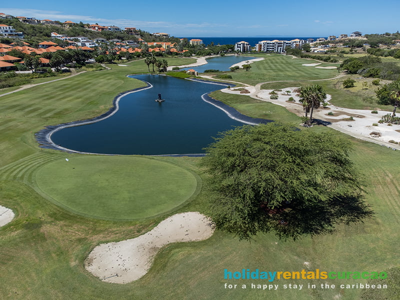 Der 18-Loch-Golfplatz am blue bay golf and beach resort curacao