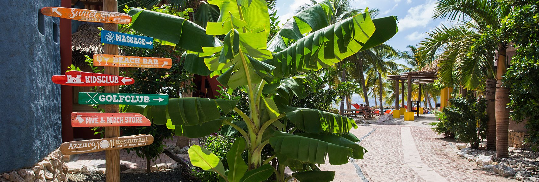 vakantiehuizen op een resort op Curacao