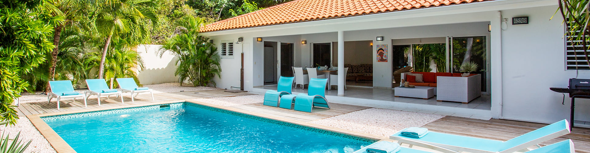 Mieten Sie ein Ferienhaus auf Curacao mit privatem Pool